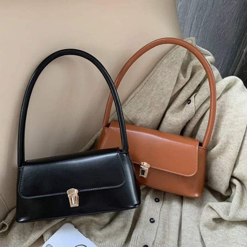 Color Retro Shoulder Bag