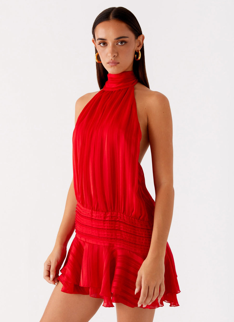 Willow Chiffon Mini Dress