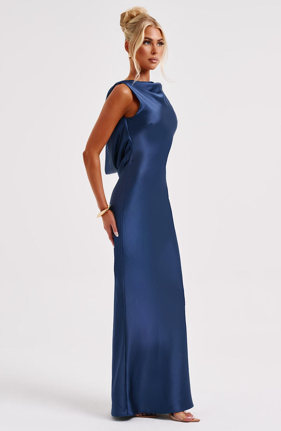Azuri - Navy Maxi Dress
