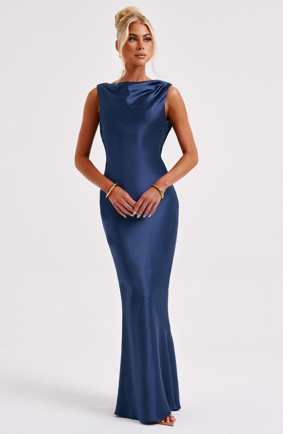 Azuri - Navy Maxi Dress