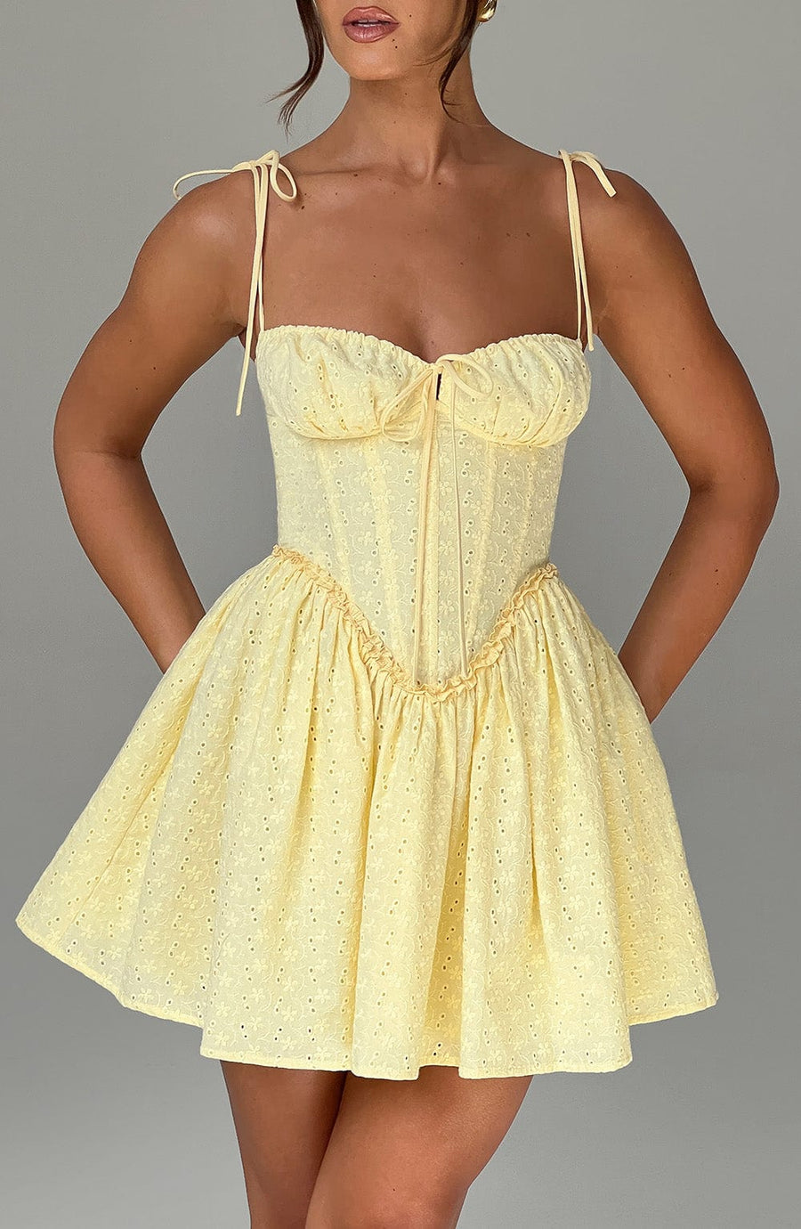 Moon Lime Mini Dress