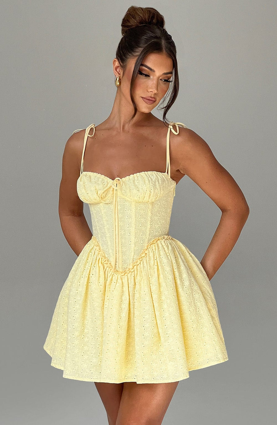 Moon Lime Mini Dress