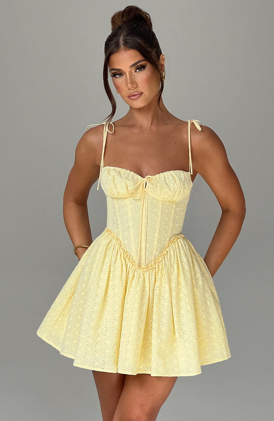 Moon Lime Mini Dress