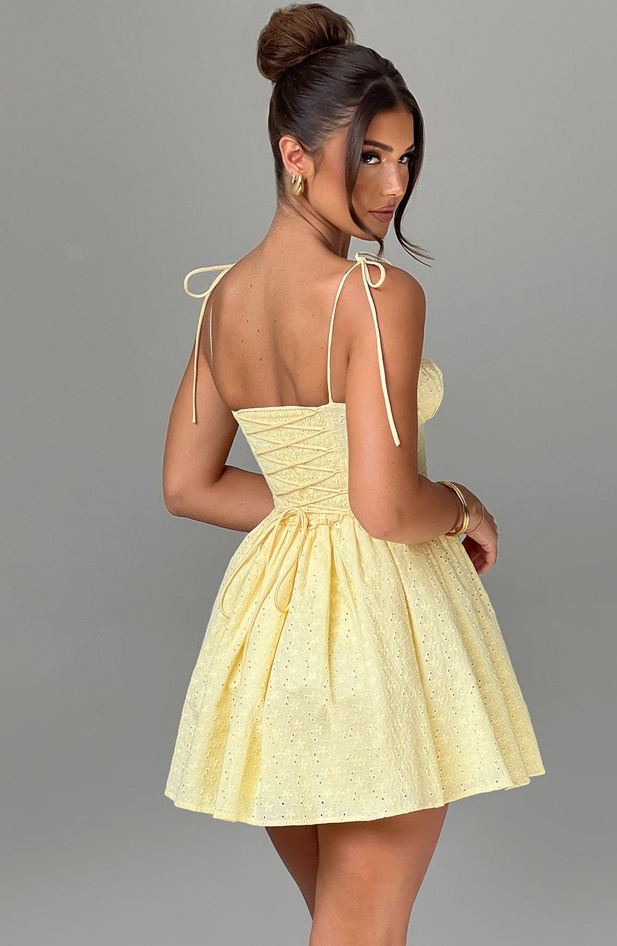 Moon Lime Mini Dress