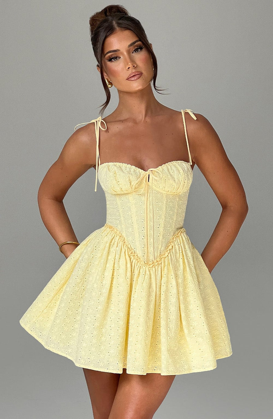 Moon Lime Mini Dress