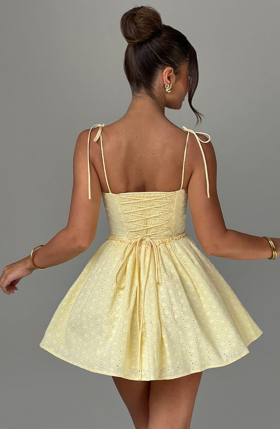 Moon Lime Mini Dress
