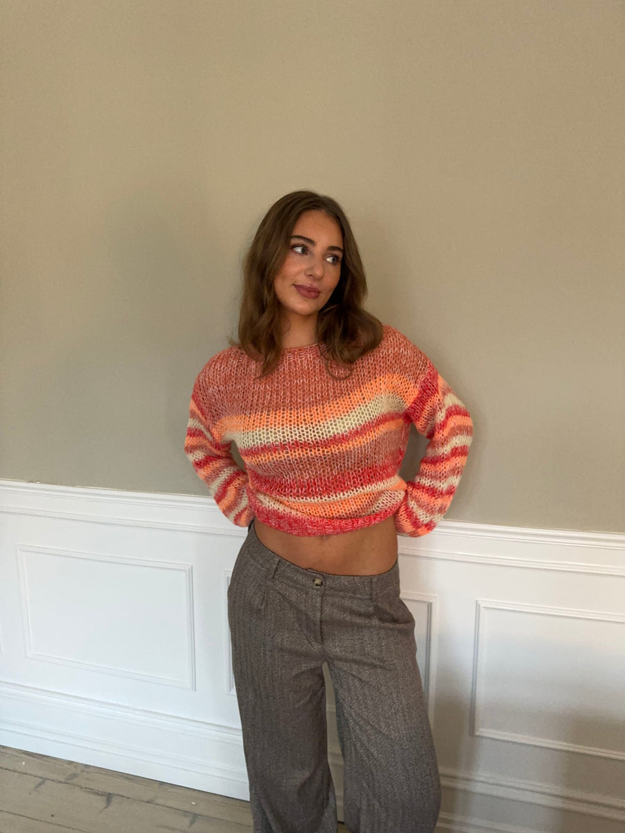 Sunset Ombre Knit Sweater