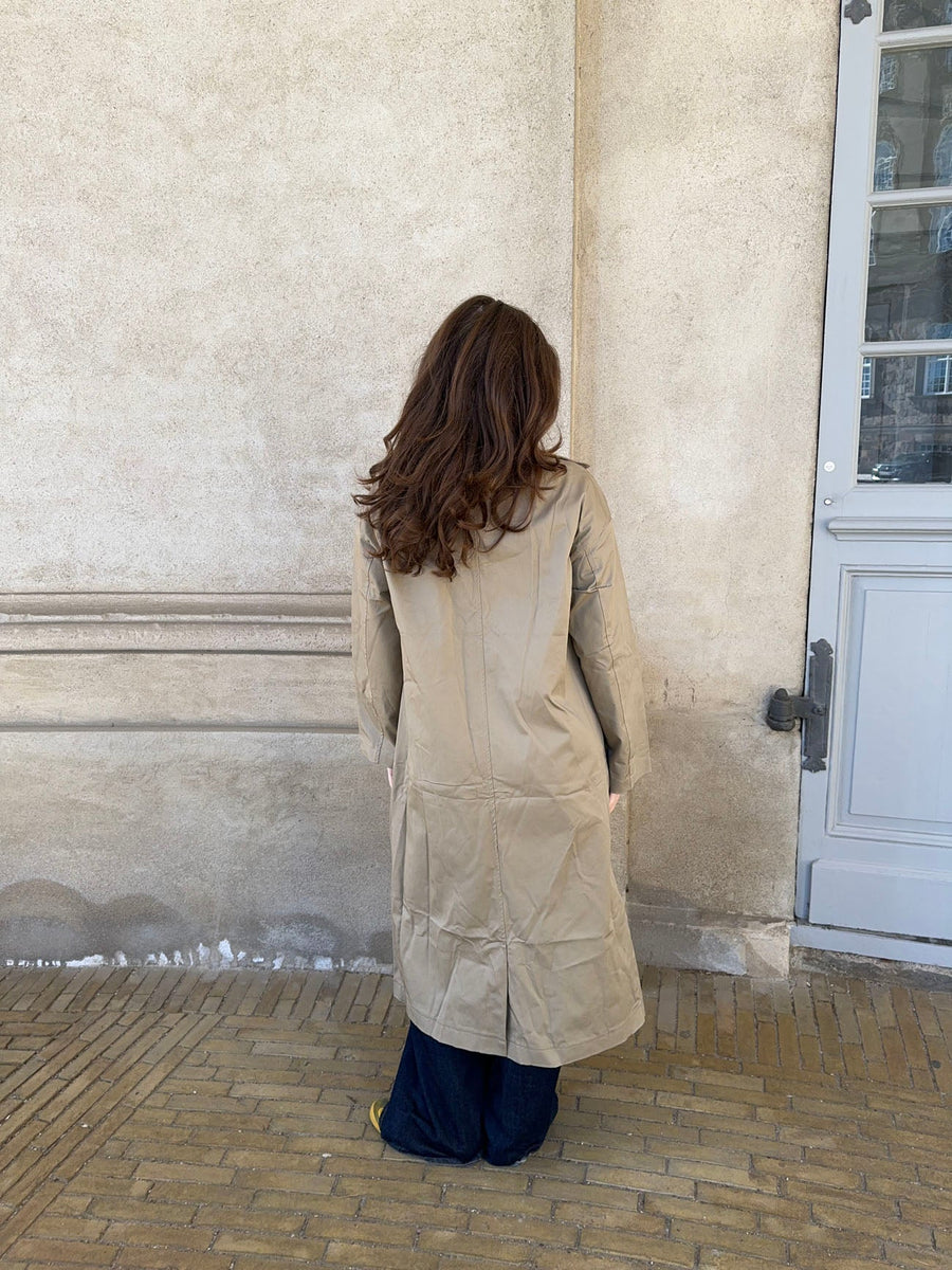 Timeless Tan Longline Coat